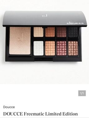 Doucce Freematic Limited Edition Smokey Pro Pallet - New But Flawed